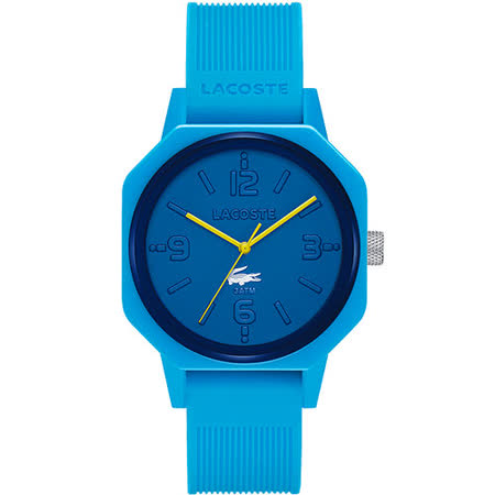 【真心勸敗】gohappy快樂購Lacoste 80週年Unexpected系列紀念腕錶-藍 L2010690評價如何愛 買 麵包