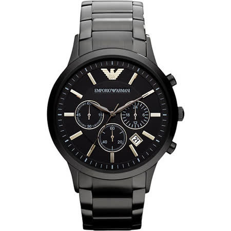 【好物推薦】gohappy線上購物ARMANI 王者時尚家三眼計時腕錶-IP黑 AR2453評價如何崇光