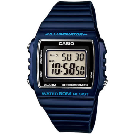 【好物推薦】gohappy 購物網CASIO 繽紛個性馬卡龍休閒電子錶(深藍)價格線上 買 電腦