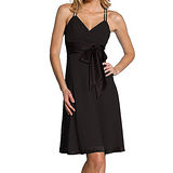 『摩達客』美國進口Landmark雙細肩帶黑色優雅紗裙派對小禮服/洋裝(含禮盒)