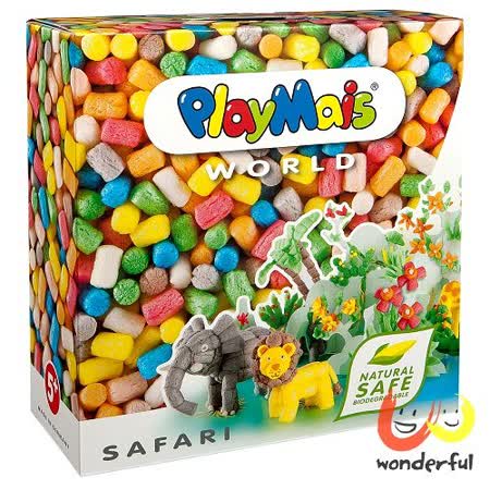 【好物分享】gohappy 線上快樂購《 Playmais 》玩玉米創意黏土主題禮盒 - 非洲草原有效嗎站 前 新光 三越
