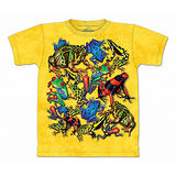『摩達客』(預購)美國進口【The Mountain】自然純棉系列 大蛙群 設計T恤-童裝
