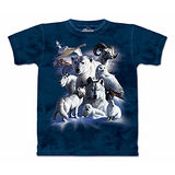 『摩達客』(預購)美國進口【The Mountain】自然純棉系列 極圈動物 設計T恤-童裝