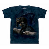 『摩達客』(預購)美國進口【The Mountain】自然純棉系列 黑熊三部曲 設計T恤