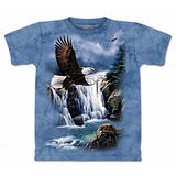 『摩達客』(預購)美國進口【The Mountain】自然純棉系列 崇偉飛鷹 設計T恤