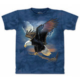 『摩達客』(預購)美國進口【The Mountain】自然純棉系列 愛國之鷹 設計T恤