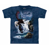 『摩達客』(預購)美國進口【The Mountain】自然純棉系列 獨立之鷹 設計T恤