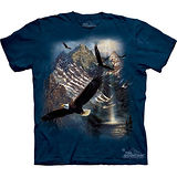 『摩達客』(預購)美國進口【The Mountain】自然純棉系列 自由迴鷹 設計T恤