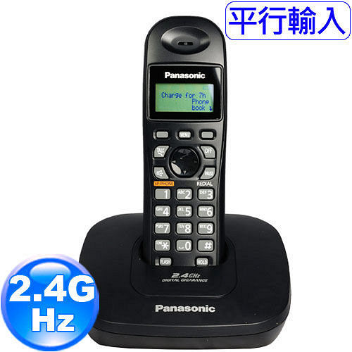 Panasonic 2.4GHz數位式無線電話KX-TG3611 Panasonic 2.4GHz數位式無線電話KX-TG3611
