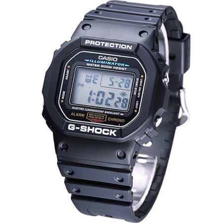 【開箱心得分享】gohappy快樂購CASIO G-SHOCK 黑色運動電子錶 DW-5600E-1VDF哪裡買統一 百貨