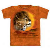 『摩達客』*大尺碼3XL*美國進口【The Mountain】自然純棉系列 獅之目 棕色T恤 (預購)