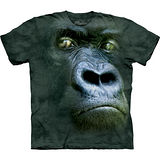 『摩達客』*大尺碼3XL*美國進口【The Mountain】自然純棉系列 猩猩像 深綠色T恤 (預購)