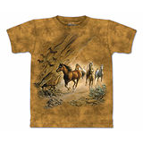 『摩達客』*大尺碼3XL*美國進口【The Mountain】自然純棉系列 聖馬奔馳 棕色T恤 (預購)