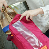 M Square 商務旅行鞋袋M號-紫紅色