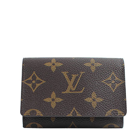【勸敗】gohappy 購物網Louis Vuitton LV M62920《人氣款》經典花紋名片夾.預購評價如何天母 sogo