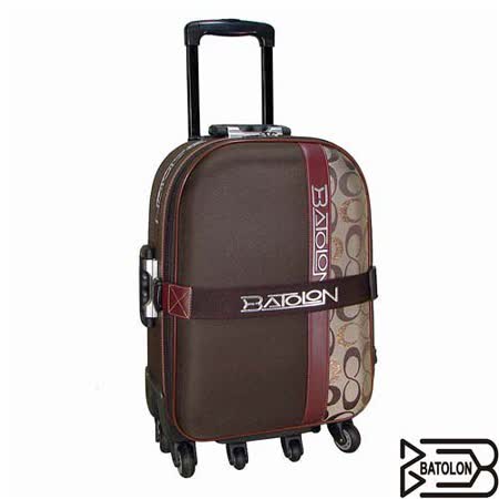 【BATOLON寶龍】21吋-紐約時尚旅行箱/行李箱/拉桿太平洋 sogo 聯名 卡箱