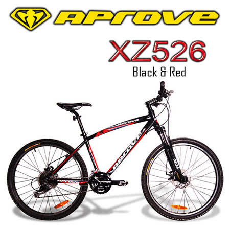 APROVE XZsogo 雙 和 店526 超值27S碟煞登山車(紅/黑)