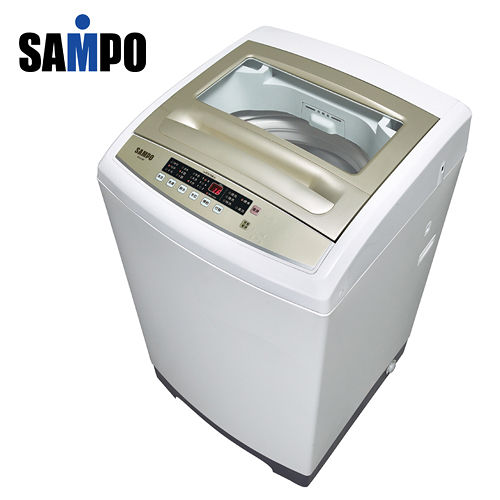 SAMPO聲寶 FUZZY單槽抗菌全自動12.5公斤洗衣機ES-A13F(Q)送安裝
