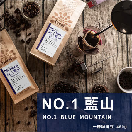 【真心勸敗】gohappy線上購物Tiamo 咖啡豆【NO.1藍山】一磅(450g)*1入 HL0546推薦高雄 漢 神