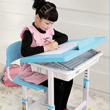 全調式兒童學習書桌椅(騎士深藍)