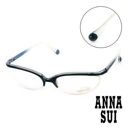 【網購】gohappy線上購物Anna Sui 日本安娜蘇 魔幻漸層立體精雕造型平光眼鏡(藍) AS03304評價好嗎高雄 大 遠 百 素食