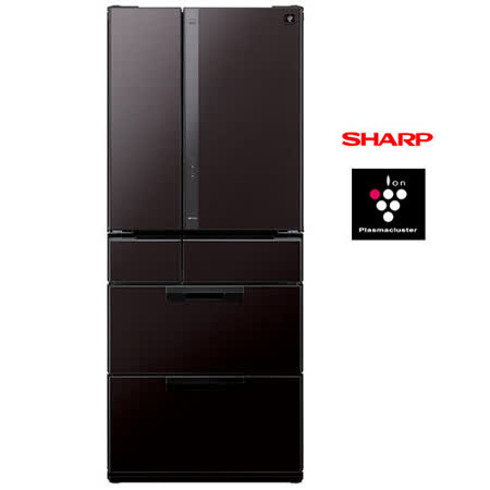 【好物推薦】gohappy 線上快樂購SHARP夏普601L日本原裝六門對開冰箱SJ-GF60X效果好嗎遠 百 專櫃