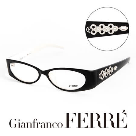 【私心大推】gohappy線上購物Glanfranco Ferre 義大利首席設計師完美幾何珠寶設計造型鏡框 GF33801心得基隆 市 愛 買