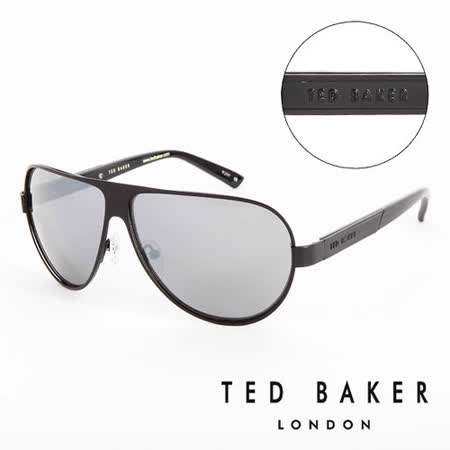 【好物分享】gohappyTED BAKER 倫敦 復古質感造型太陽眼鏡(黑) TB1240001評價sogo 官網