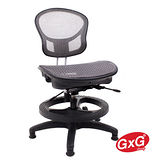吉加吉 Furniture 透氣全網椅 兒童成長椅/學習椅 夏洛特TW-042 銀灰色