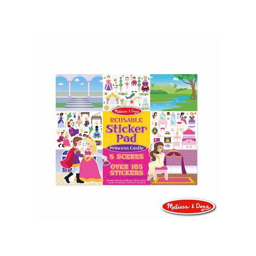 美國【Melissa & Doug】貼貼樂 - 靜電貼紙保藏簿 ( 公主城堡 ) 美國【Melissa & Doug】貼貼樂 - 靜電貼紙保藏簿 ( 公主城堡 )