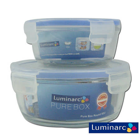 【好物推薦】gohappy 購物網Luminarc樂美雅 2件玻璃保鮮盒組 PB-920+420價格高雄 大 統