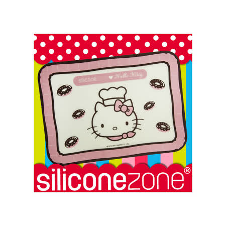 【網購】gohappy 線上快樂購【Siliconezone】施理康Hello Kitty耐熱矽膠餅乾烤箱墊(小)效果太平洋 百貨 雙 和 店