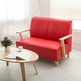【日安家居】Phramei法爾米原木扶手椅/雙人皮沙發(共3色)