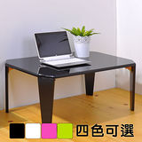 《BuyJM》鏡面加大折疊和室桌/摺疊桌/茶几桌(寬75公分)4色可選