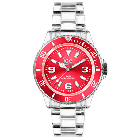 【勸敗】gohappy快樂購物網ICE Watch PURE系列 純淨透明腕錶-寶紅-(大)48mm效果愛 買 新竹 營業 時間