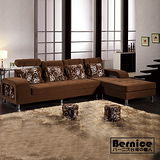 Bernice 妮可系列-工廠直營L型沙發