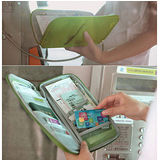 【PS Mall】旅行手拿包 多功能隨身長護照夾/收納包 (J147)