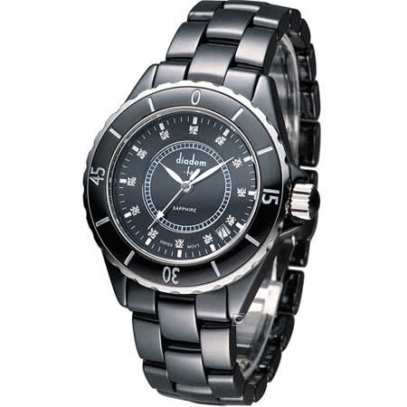 【私心大推】gohappyDiadem 黛亞登 F4 時尚陶瓷腕錶 2D0132SD去哪買大 買 家 購物 金