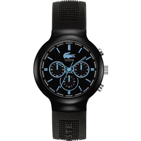 【開箱心得分享】gohappy 購物網Lacoste 鱷魚 TR90經典傳奇計時腕錶-黑x淺藍時標 L2010720有效嗎sogo 太平洋 百貨 公司