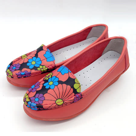 【網購】gohappy線上購物《JOYCE》繽紛多彩花朵造型真皮鞋好用嗎台南 新光 三越