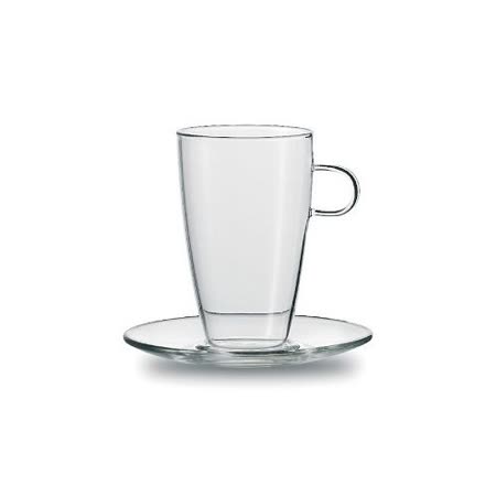 【私心大推】gohappy快樂購JENAER GLAS Latte Macchiato 咖啡杯含瓷碟2入價格海外 刷卡 優惠