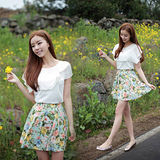 《韓國K.W.》美式鄉村風花裙