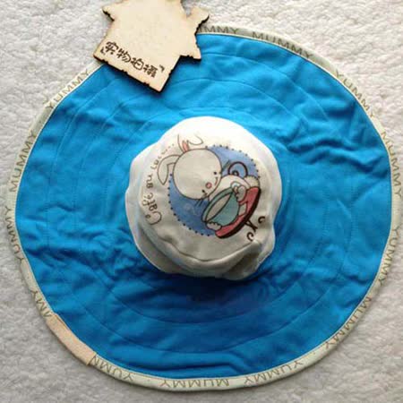 【好物分享】gohappy線上購物DF Queenin - 有機全棉寶寶哺乳帽-共3色價錢愛 買 分店