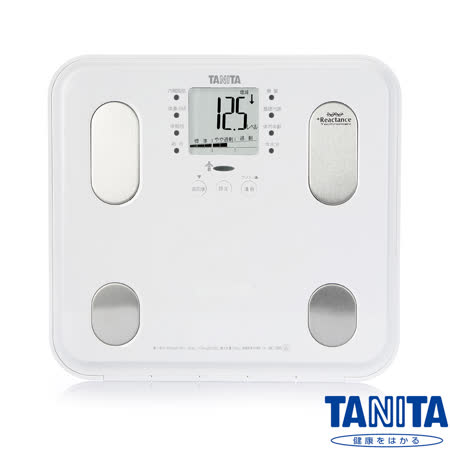 日本TANITA九合一體組成計新光 三越 天母 店BC565-鏡面雪白