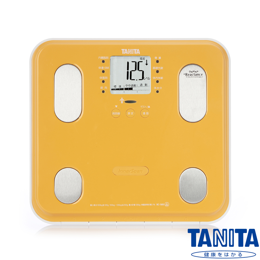 日本TANITA九合一體組成計BC565-鏡大平 洋 百貨面橙橘