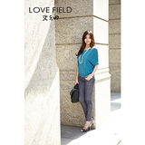 艾之田LOVE FIELD-連身袖短版針織衫