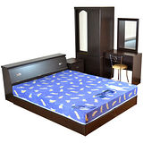 HAPPYHOME 安妮特5尺床箱型7件房間組可選色U4-GA4-36(床頭箱+床頭櫃+床墊+床底-衣櫥+化妝台+含椅)
