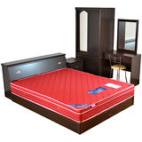 HAPPYHOME 潔西卡5尺床箱型7件房間組可選色U4-GA4-42(床頭箱+床頭櫃+床墊+床底+衣櫥+化妝台+含椅)