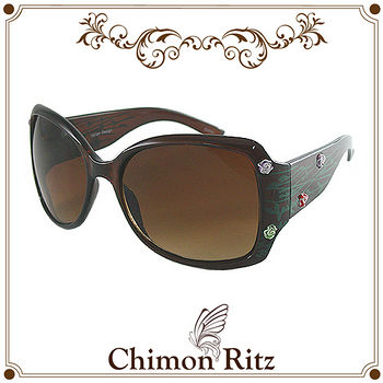 【真心勸敗】gohappy線上購物【Chimon Ritz】花朵繽紛太陽眼鏡-茶色評價好嗎遠東 威 秀