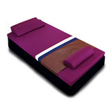 [黎安思-Zean`s] 頂級竹炭感溫釋壓記憶床墊(單人6cm)迷戀紫